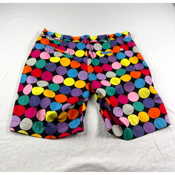 Loudmouth Golf Shorts Mens Size 40 Geometric Chino AOP Multicolor Casual - Picture 8 of 9